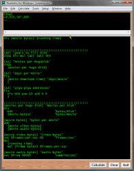 Numbers - arbitrary precision calculator