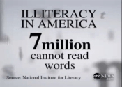 illiterate