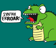 syntax erroar