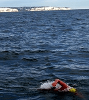 swimming English Channel
