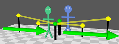 Here comes Em! Hi, Em! There goes Em!