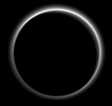 Pluto haze