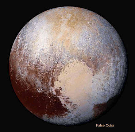 Pluto ices