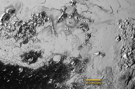 Pluto south plain