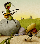 grasshopper and ant