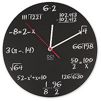 math-clock