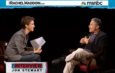 Maddow and Stewart