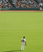 lone baseball player