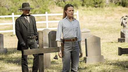 Dolores III and the MIB (William).