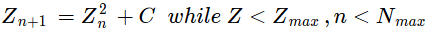 Mandelbrot Formula